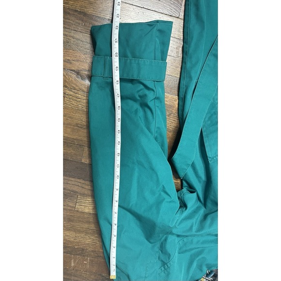 Vintage London Fog Short Trench Coat Jacket Kelly Green Women's Size 10 Regular - Picture 14 of 16